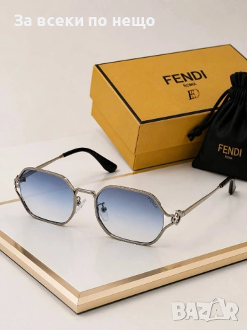 Fendi Слънчеви Очила С UV400 Защита С Подарък🎁Калъф И Кутия - Различни Код SK1692, снимка 2 - Слънчеви и диоптрични очила - 54877441