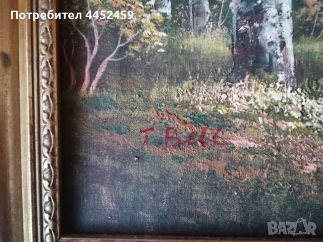 Картина върху платно с маслени бои, снимка 2 - Картини - 54096641