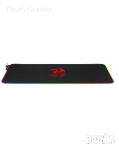Гейминг подложка за мишка Redragon - Neptune X P033, XL, мека, черна