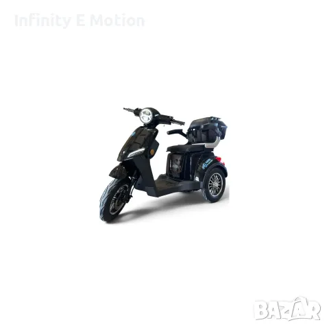 Електрическа триколка скутер Е-Motion LUXURY 1800W 60в 28Аh батерия !!!, снимка 4 - Мотоциклети и мототехника - 48839387