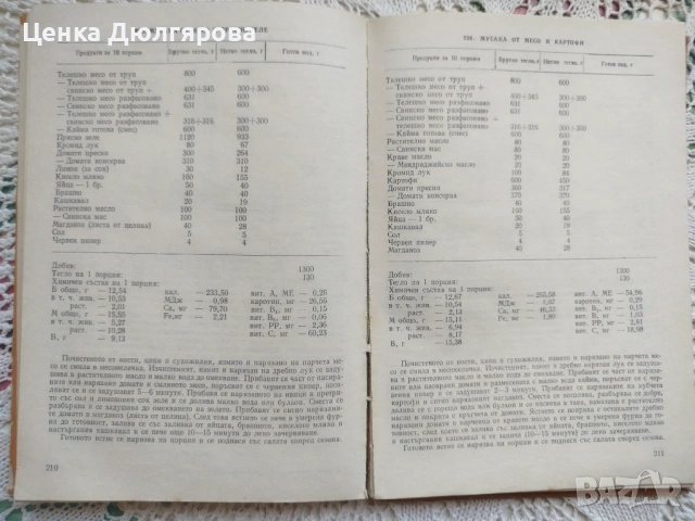 Единен сборник рецепти и примерни менюта за детските градини + подарък, снимка 4 - Специализирана литература - 54707212