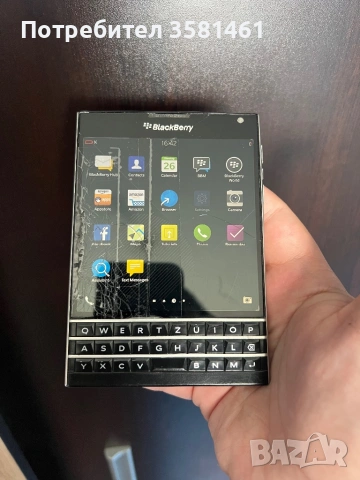 Blackberry Passport, работещ, снимка 3 - Blackberry - 54682465