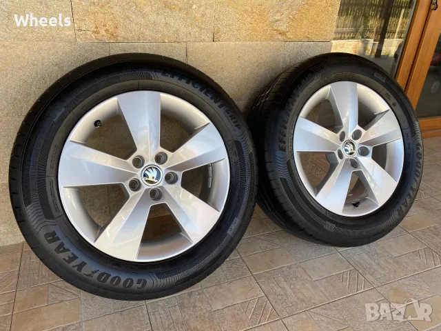 16" 5x100 Skoda Original , снимка 4 - Гуми и джанти - 55351040