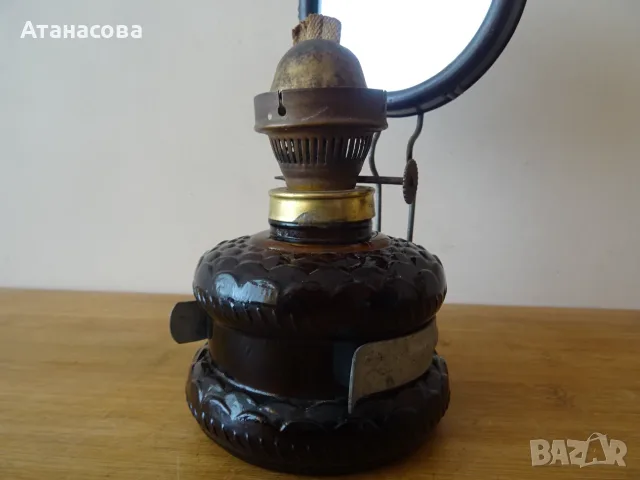 Рядка газена газова лампа 1950 г, снимка 10 - Антикварни и старинни предмети - 55355137