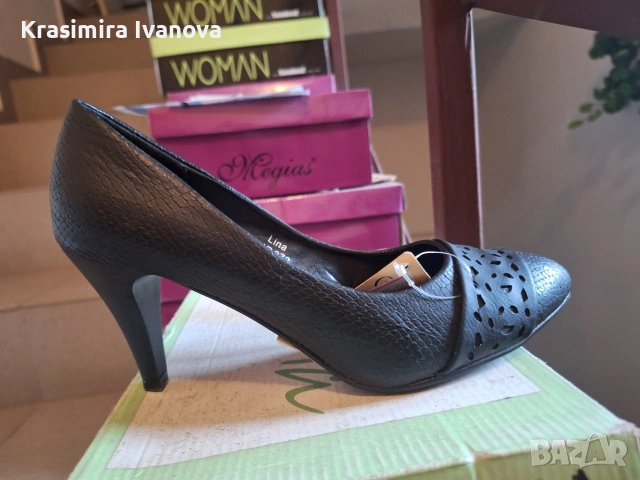 нови обувки Мегияс еко кожа , снимка 2 - Дамски обувки на ток - 54209029