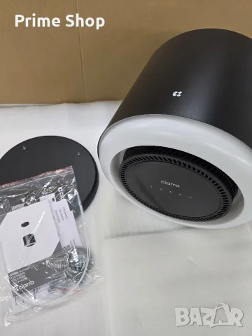 Висящ островен абсорбатор CIARRA Smart Island, 4 нива на мощност, 41 см, Wi-Fi, 550 m³/h, Черен, снимка 12 - Абсорбатори - 55436854
