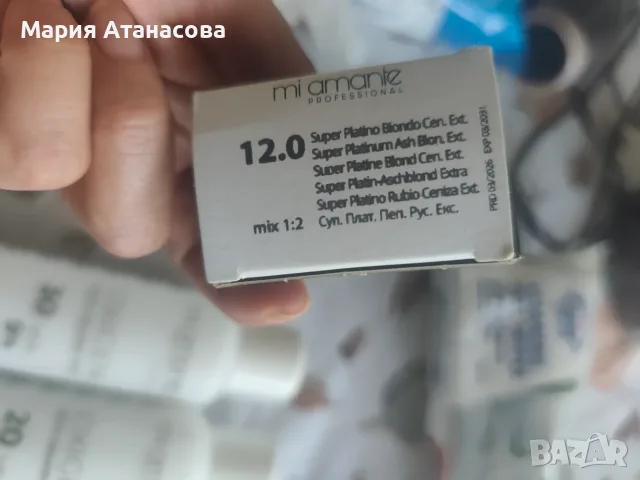 Mi amante боя за коса, снимка 3 - Продукти за коса - 55526148