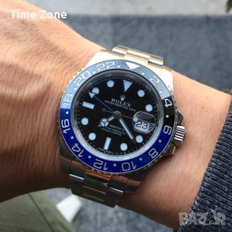 Rolex GMT-Master II 40mm 'Batman' Steel Ceramic Oyster Automatic Различни Варианти, снимка 8 - Мъжки - 54071746