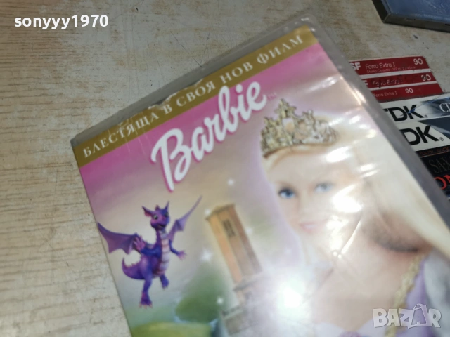 BARBIE-ORIGINAL VHS VIDEO TAPE 0605261142L1, снимка 3 - Други жанрове - 54438740