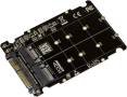 Kalea-Informatique M.2 NVMe / SATA към U.2 SFF-8639 Adapter – адаптер за M.2 SSD към U.2 интерфейс, снимка 1