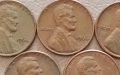 Лот 1 американски цент 1964-1969, снимка 3