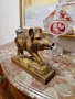 Прекрасна антикварна немска дървена фигура статуетка скулптура , снимка 7
