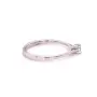 Златен дамски пръстен с диамант 0,10Ct. чистота:SI размер:54 модел:42553-1, снимка 3