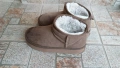 Дамски топли боти ботуши в стил UGG, снимка 3