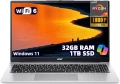 Много бърз Acer Aspire Lite 15.6" | Ryzen 7 5700U | 32GB RAM | 1TB SSD | Windows 11 Pro, снимка 1