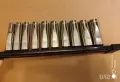 Milwaukee 3/8″дълги качествени вложки камъни 10-19mm комплект, снимка 2