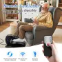 Rollingsurfer Електрически елиптичен тренажор за крака за под бюро с дистанционно управление, снимка 3