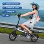 Чисто нов сгъваем велосипед луксозно изпълнение 10.4 Ah батерия ,, снимка 1