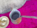 Джезве,дървено корито,свещник, снимка 4
