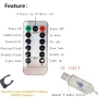 LED светеща завеса 3Mx3M USB захранване, снимка 4