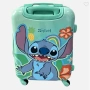 Детски куфар с колелца Mercado Trade, Цвят Зелен, Stitch, снимка 2