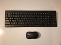Комплект безжична клавиатура с мишка Hama WKM-100, снимка 1