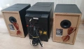 Аудио уредба Panasonic SA-PM46 USB CD FM Aux флашка с тонколони, снимка 7