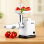 Месомелачка, 800W, приставка за домати, ниско ниво на шум, бял, снимка 1