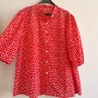 СТРАХОТНА РИЗА В ЧЕРВЕН ЦВЯТ 2XL-3XL, снимка 4