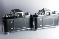 Exakta Varex IIb 2 броя фотоапарати обективи - Zeiss Tessar, Meyer Oreston 50mm, снимка 3