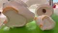 Порцеланови патета -буркан и игленик , снимка 13