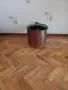 Английска стара медна лейка, съд за течности., снимка 2