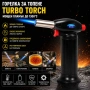 Кухненска газова горелка за топене Turbo Torch 1300  кухненска сладкарска крем брюле горене ремонт, снимка 1
