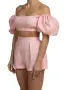 Дамски ленен сет SUSAN PINK от MY LUCINDA, снимка 1