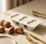 3 фъстъка фъстъци фъстък силиконов молд форма мус шоколад желе сладолед , снимка 2