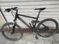 26 цола карбон велосипед колело размер 46, Shimano xtr,dt Swiss, manitou , снимка 1