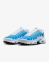Nike Air TN BLUE AND WHITE. Мъжки Маратонки Бели със Светло-Синьо, снимка 1