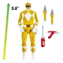 Трансформираща се екшън фигура Power Rangers Yellow Ranger с аксесоари – Auto-Morphin Trini, снимка 4