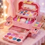 Музикално куфарче с нетоксичен грим за деца Music Gift Box, луксозен грим за деца, 3Y+, снимка 5