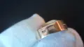 Руски сребърен винтидж пръстен с позлата, снимка 6