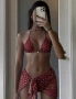 Дамски бански комплект 3 части, снимка 8