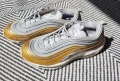 NIKE Air Max 97 silver gold , номер 39, снимка 1