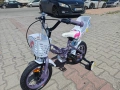 X Детски велосипед 12" PRINCESS виолет, снимка 4