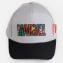 Детска сива шапка с козирка marvel за момчета лято_1261357, снимка 2