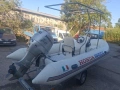 РИБ лодка с мотор Хонда 90 и регистриран колесар Зодиак, снимка 5