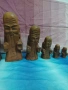 азиатски статуетки дърворезби , снимка 4