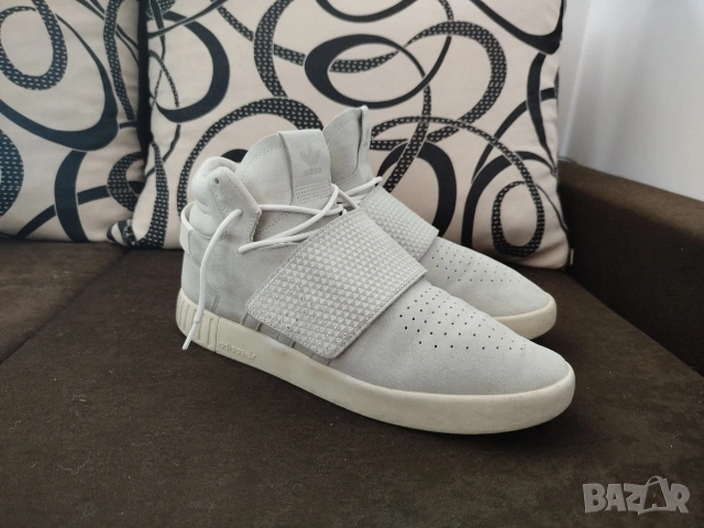 EU 46 Adidas Tubular Invader Strap Мъжки Спортни Обувки Кецове Маратонки , снимка 7 - Кецове - 55069288