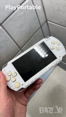 Modded PSP 1000 White 64GB 75+ games, снимка 4 - PlayStation конзоли - 54893265