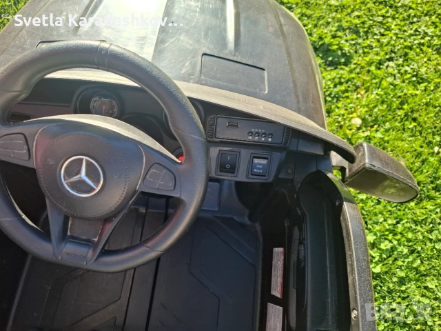 Детска кола мерцедес , снимка 5 - Детски велосипеди, триколки и коли - 54324505