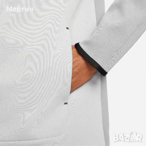 Мъжки комплект Nike Tech Fleece Smoke Grey - размер M, снимка 4 - Спортни дрехи, екипи - 54670547